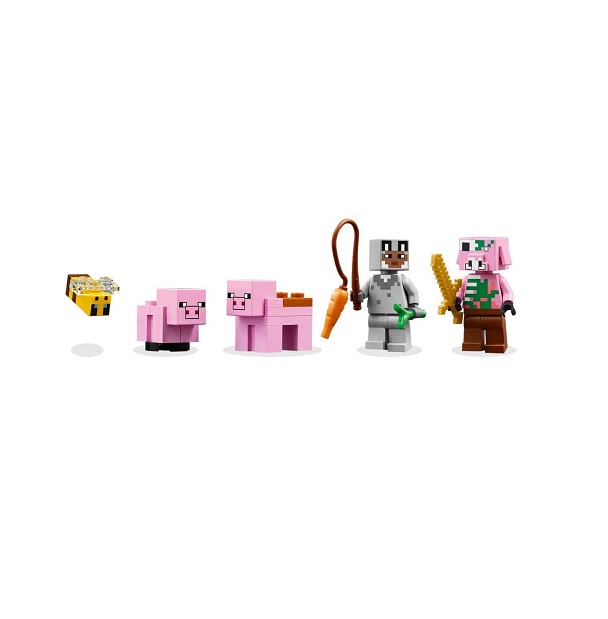 LEGO Minecraft The Baby Pig House (21268) - Image 5