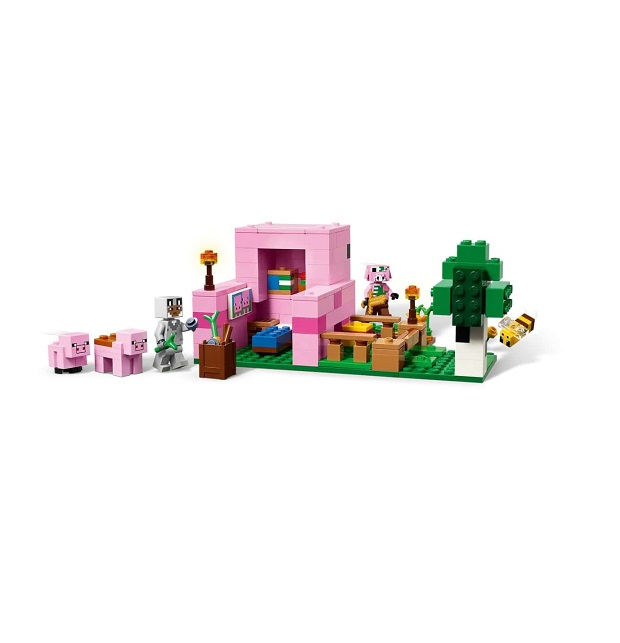 LEGO Minecraft The Baby Pig House (21268) - Image 2