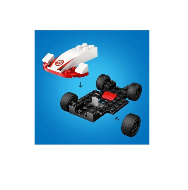 LEGO City F1 Williams Racing & Haas F1 Race Cars (60464) - Image 4