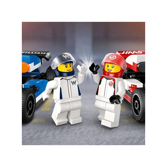 LEGO City F1 Williams Racing & Haas F1 Race Cars (60464) - Image 5
