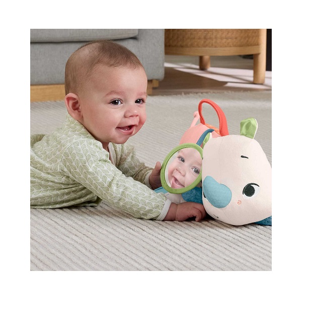 Fisher-Price Planet Friends Μαξιλαράκι Δραστηριοτήτων Ρινοκεράκι (HYR55) - Image 3