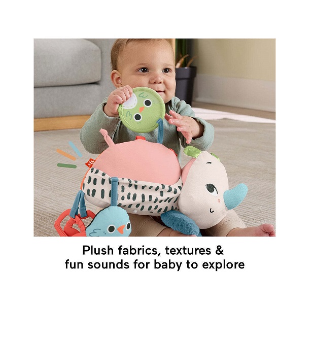 Fisher-Price Planet Friends Μαξιλαράκι Δραστηριοτήτων Ρινοκεράκι (HYR55) - Image 4