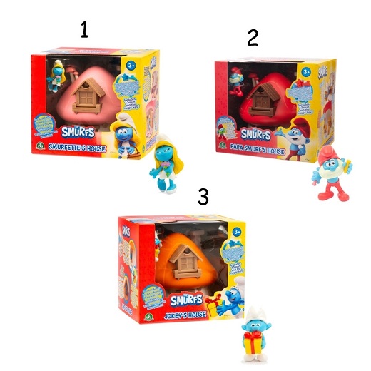 Στρουμφάκια Μαγικό Σπίτι Μανιτάρι με Φιγούρα και Μαγικό Κλειδί (PUF40110) - Image 2