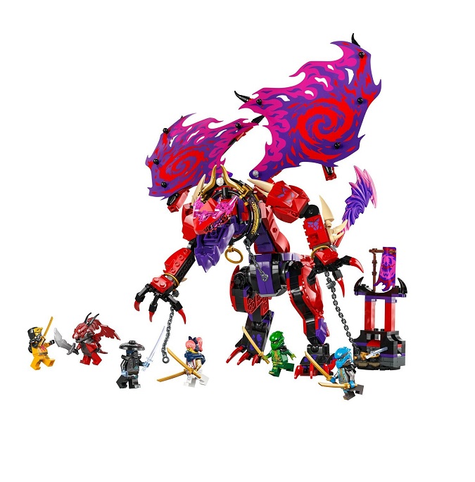 LEGO Ninjago Thunderfang Dragon Of Chaos (71832) - Image 3