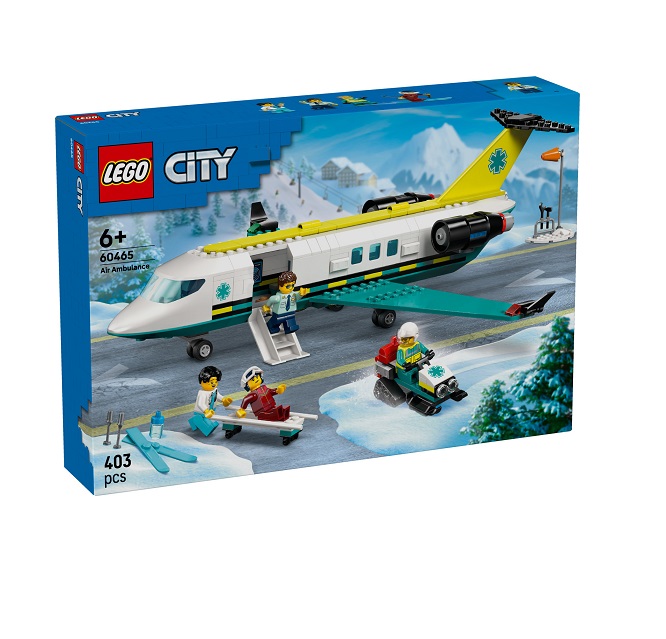 LEGO City Emergency Air Ambulane Airplane (60465)