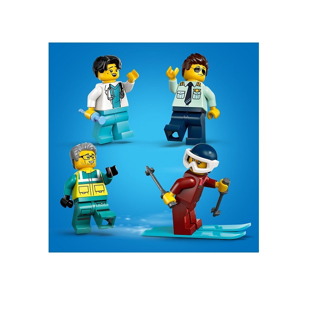 LEGO City Emergency Air Ambulane Airplane (60465) - Image 5
