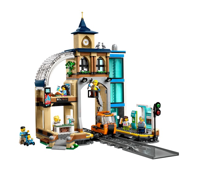 LEGO City Central Train Station (60469) - Image 2