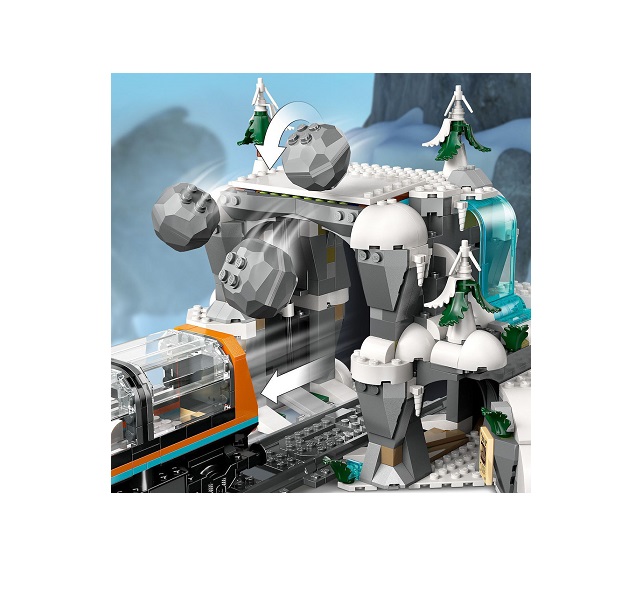 LEGO City Explorers' Arctic Polar Express Train (60470) - Image 2