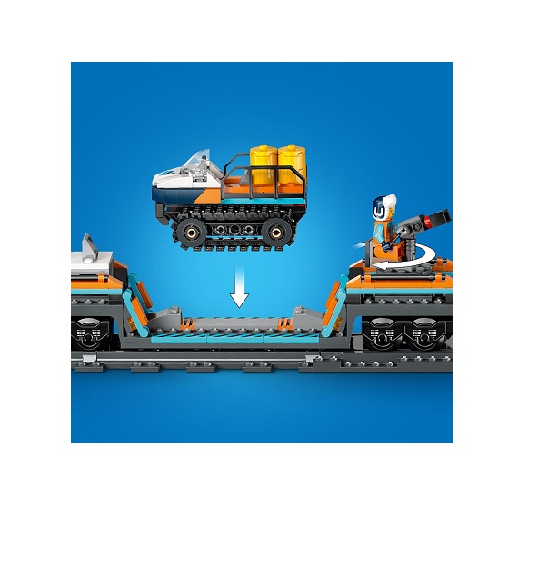 LEGO City Explorers' Arctic Polar Express Train (60470) - Image 3