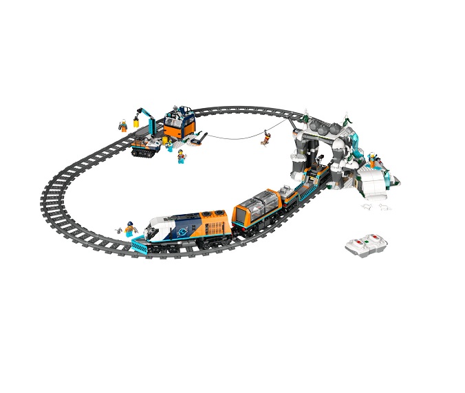 LEGO City Explorers' Arctic Polar Express Train (60470) - Image 4