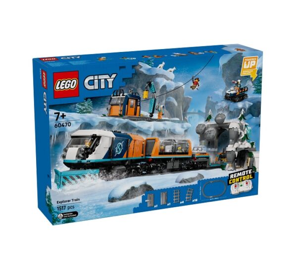 LEGO City Explorers' Arctic Polar Express Train (60470)