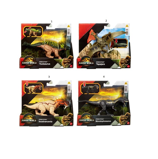 Jurassic World Rebirth Φιγούρες Δεινοσαύρων Με Σπαστά Μέλη (JGB77) - Image 2