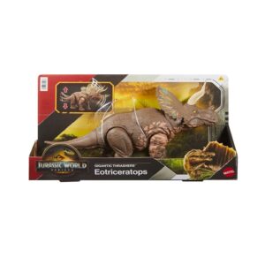 Jurassic World Rebirth Gigantic Thrashers Δεινόσαυρος Φιγούρα - 4 Σχέδια (JGB92)