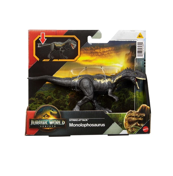 Jurassic World Rebirth Φιγούρες Δεινοσαύρων Με Σπαστά Μέλη (JGB77)