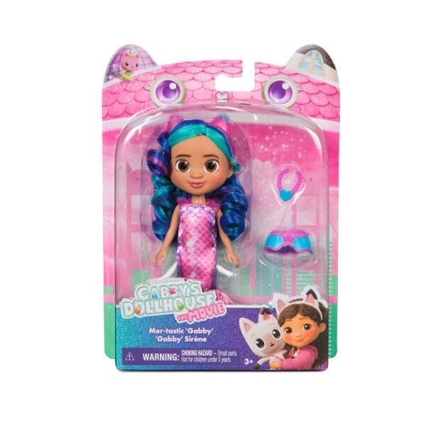 Spin Master Gabby’s Dollhouse: The Movie – Mer-tastic ‘Gabby’ Mini Doll (15cm) (20151840)