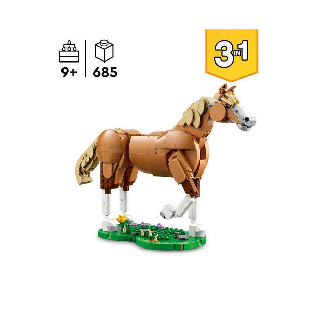 LEGO Creator 3in1 Beautiful Horse (31166) - Image 2
