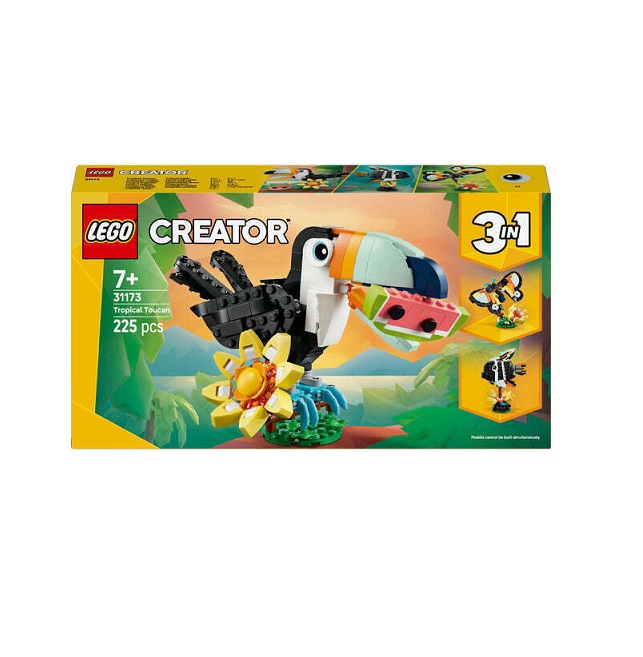 LEGO Creator 3in1 Wild Animals: Tropical Toucan (31173)