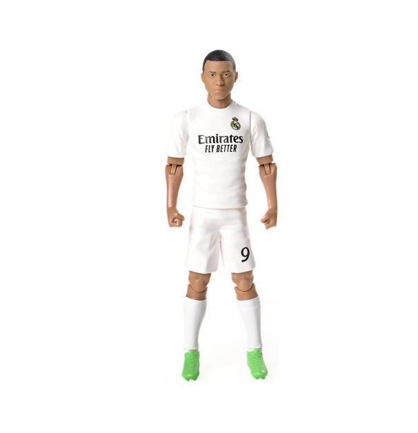 Real Madrid Ποδόσφαιρο: Φιγούρα Kylian Mbappe ύψους 20εκ. 83620 - Image 2