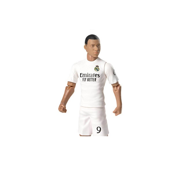 Real Madrid Ποδόσφαιρο: Φιγούρα Kylian Mbappe ύψους 20εκ. 83620 - Image 4