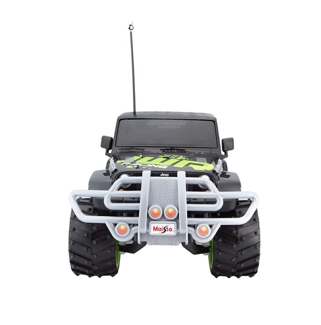 Maisto Tech R/C 1:16 Κλίμακα 2,4 Ghz Off-Road Jeep Wrangler Rubicon, Μαύρο 49/82704 BK - Image 3