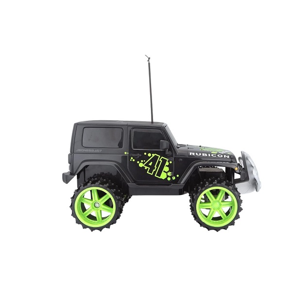 Maisto Tech R/C 1:16 Κλίμακα 2,4 Ghz Off-Road Jeep Wrangler Rubicon, Μαύρο 49/82704 BK - Image 4