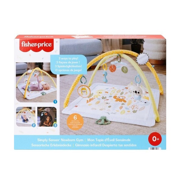 Mattel Γυμναστήριο Δραστηριοτήτων Πολύχρωμο για Νεογέννητα (MxΠ) 76.2x76.2cm JMN74