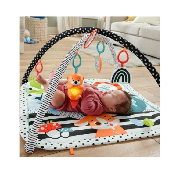 Mattel Γυμναστήριο Δραστηριοτήτων με Μουσική Πολύχρωμο για Νεογέννητα (MxΠ) 46x76cm JMN72 - Image 2