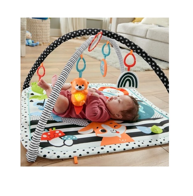 Mattel Γυμναστήριο Δραστηριοτήτων με Μουσική Πολύχρωμο για Νεογέννητα (MxΠ) 46x76cm JMN72 - Image 2