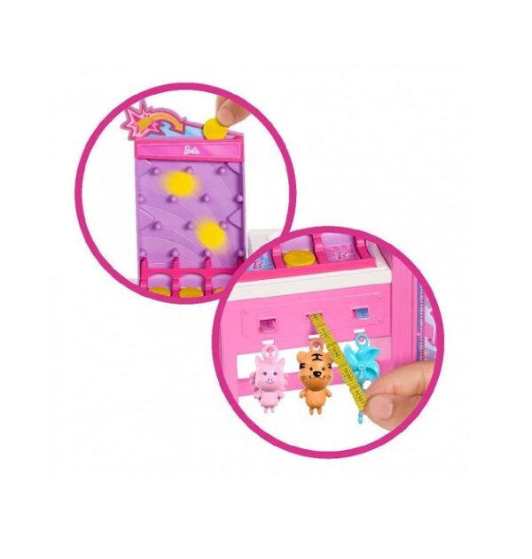 Barbie Mysteries Beach Detectives Παιχνίδια στο Λούνα Παρκ με Κούκλα Malibu και Αξεσουάρ (JFV67) - Image 5