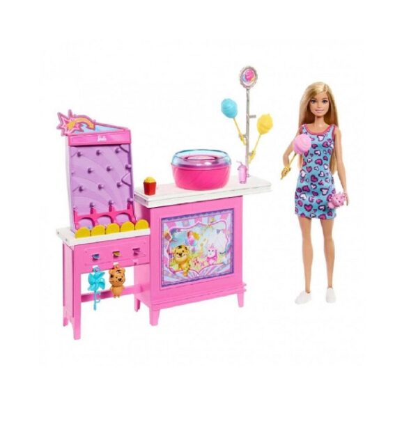 Barbie Mysteries Beach Detectives Παιχνίδια στο Λούνα Παρκ με Κούκλα Malibu και Αξεσουάρ (JFV67) - Image 2