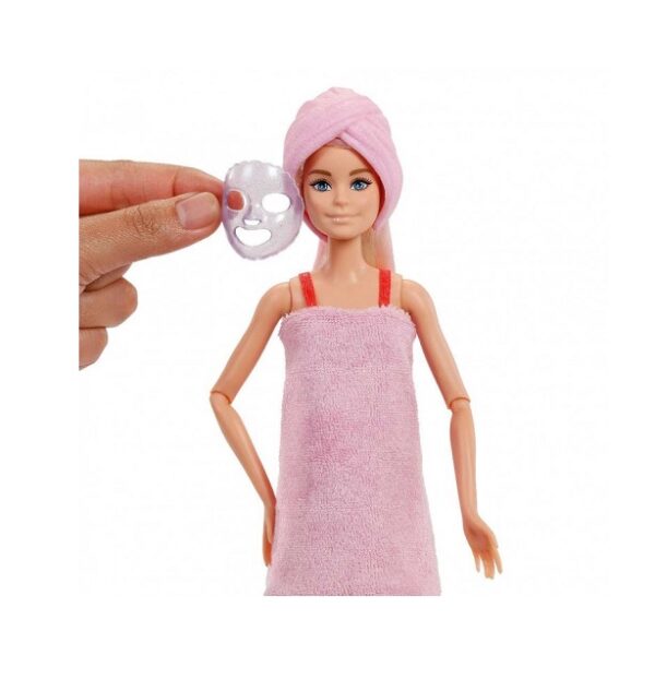 Barbie Party Unboxed Glam Party Κούκλα Red Sparkle με Αξεσουάρ και 10 Εκπλήξεις (JFY68) - Image 3