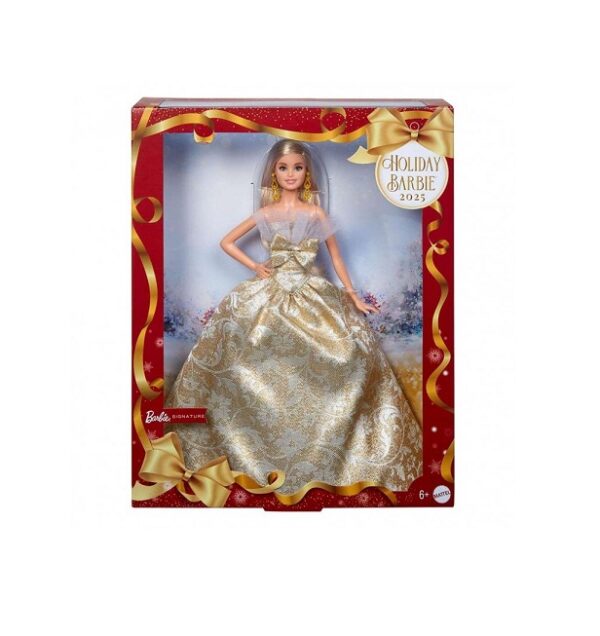 Barbie Συλλεκτική Κούκλα Holiday 2025 Ξανθιά (JBH95)