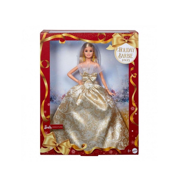 Barbie Συλλεκτική Κούκλα Holiday 2025 Ξανθιά (JBH95)