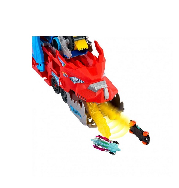 Hot Wheels City Απόλυτη Νταλίκα με Διπλό Δράκο (JBM72) - Image 5