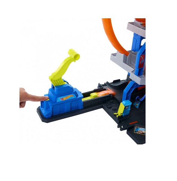 Hot Wheels City Mega Loop Γκαράζ Σετ Παιχνιδιού (JBM74) - Image 4