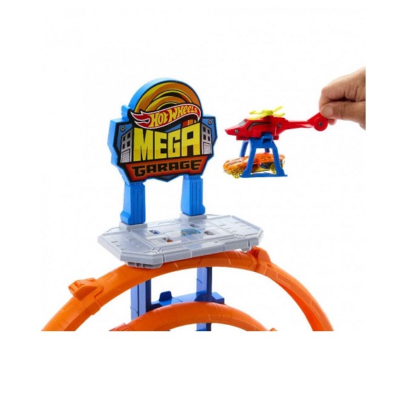 Hot Wheels City Mega Loop Γκαράζ Σετ Παιχνιδιού (JBM74) - Image 5