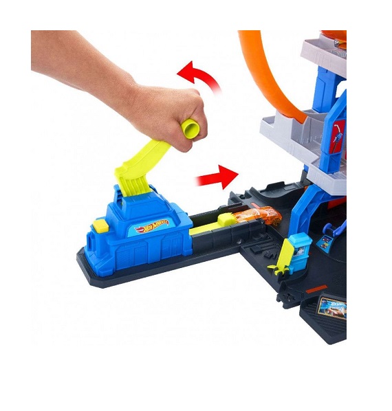 Hot Wheels City Mega Loop Γκαράζ Σετ Παιχνιδιού (JBM74) - Image 8