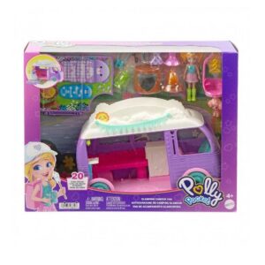Polly Pocket Glamping Τροχόσπιτο Σετ Παιχνιδιού (JCC32)