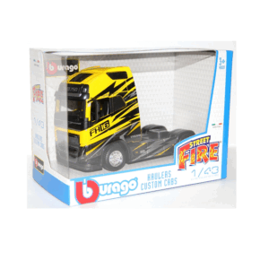 Bburago Street Fire Haulers Custom Cabs Haulers 1/43 Hauler Custom Cabs VOLVO  (18-32205)