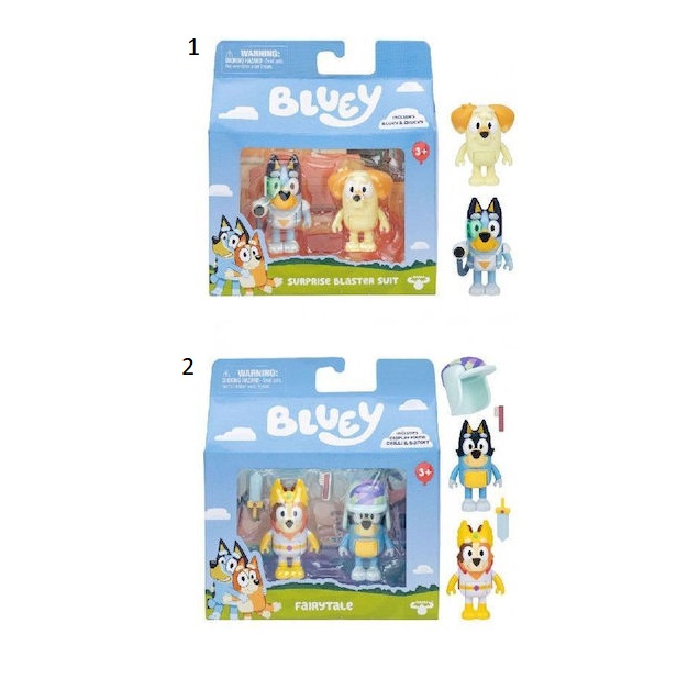 BLUEY ΦΙΓΟΥΡΕΣ 2-PACK - 2 ΣΧΕΔΙΑ (BLY91110) - Image 2