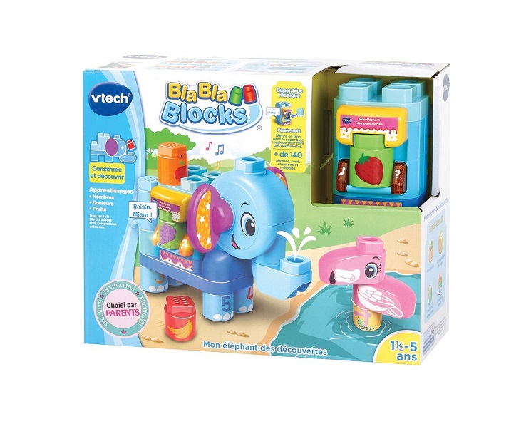 Vtech Τουβλάκια My Elephant Discoveries VTE60471