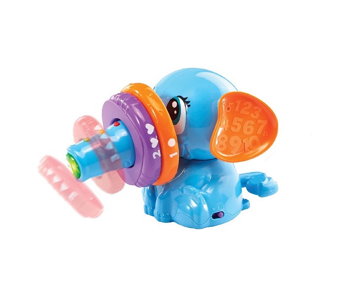 Vtech Ζωάκι Ελεφαντάκι Παίζω & Ανακαλύπτω με Μουσική και Ήχους VTE60031 - Image 2