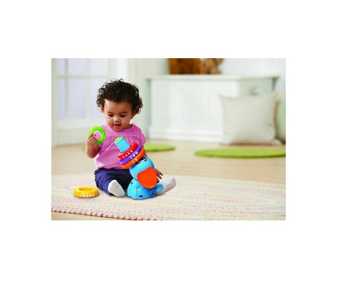 Vtech Ζωάκι Ελεφαντάκι Παίζω & Ανακαλύπτω με Μουσική και Ήχους VTE60031 - Image 4