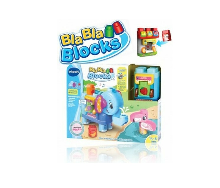 Vtech Τουβλάκια My Elephant Discoveries VTE60471 - Image 5