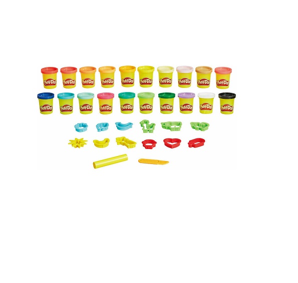 Hasbro Play-Doh 20 Πλαστοζυμαράκια Πλαστελίνης Bucket Of Fun F1530 - Image 2