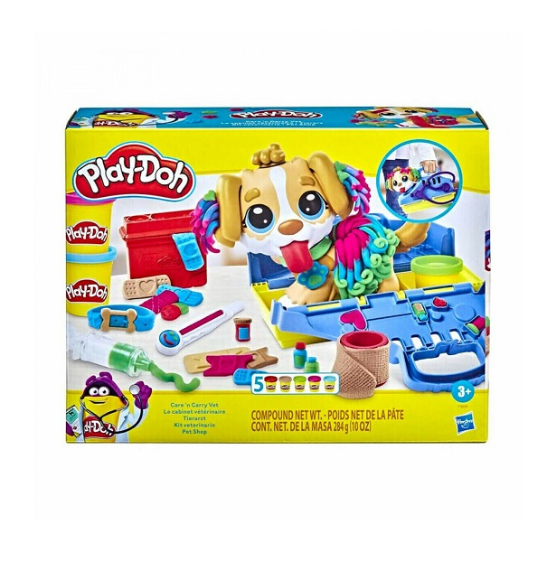 PLAY-DOH ΣΕΤ ΚΤΗΝΙΑΤΡΟΥ ΜΕ ΕΡΓΑΛΕΙΑ (F3639)