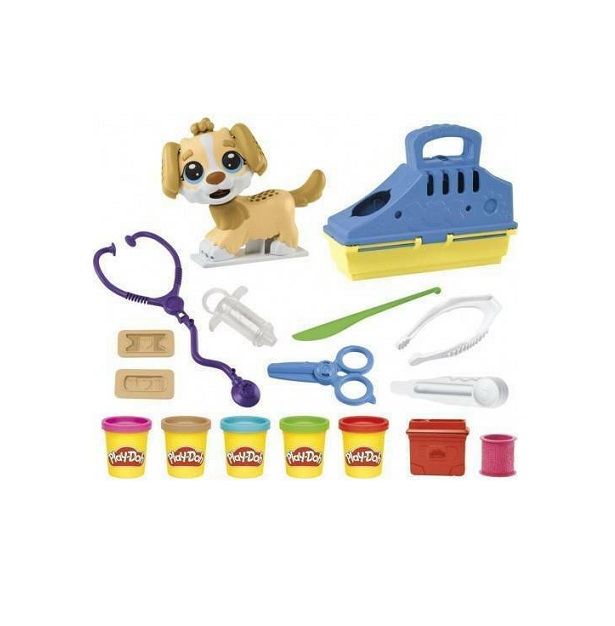 PLAY-DOH ΣΕΤ ΚΤΗΝΙΑΤΡΟΥ ΜΕ ΕΡΓΑΛΕΙΑ (F3639) - Image 6