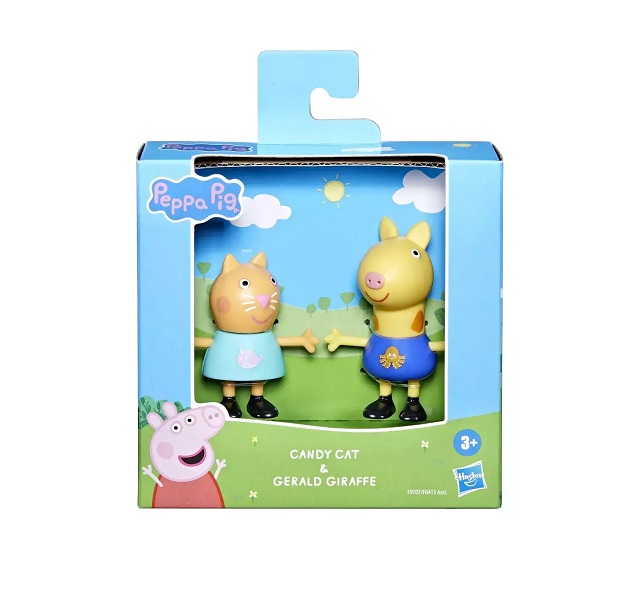 PEPPA PIG BEST FRIENS ΦΙΓΟΥΡΕΣ CANDY & GERALD (F9707)