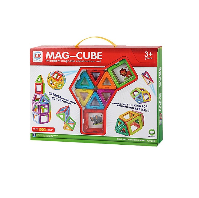 Μαγνητικά Τουβλάκια Μεσαίο σετ 75-426