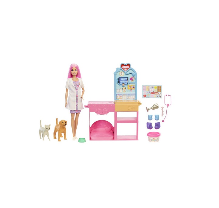 Barbie Ιατρείο Για Ζωάκια (JFX93) - Image 2